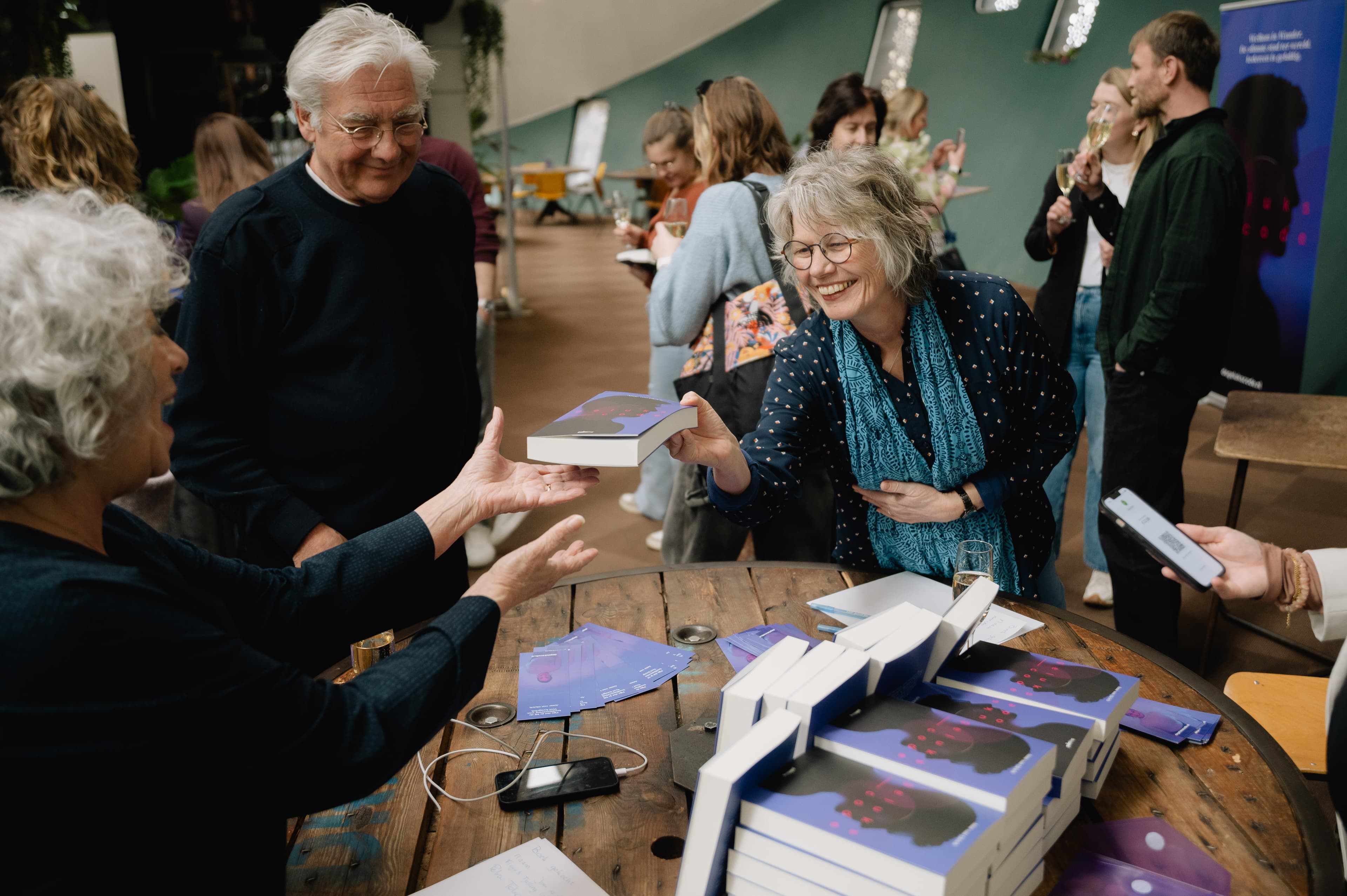 Boeklancering foto 5